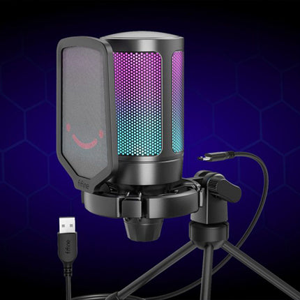 RGB USB Gaming Microphone for PC, PS, MAC - Podcasters, Gamers, Influencers"